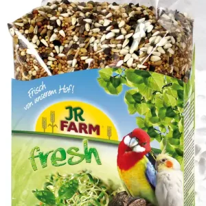 Neue Ware Sparpaket 2 x 1 kg JR Farm fresh Keimfutter Großsittich Vogel Ergänzungsfutter